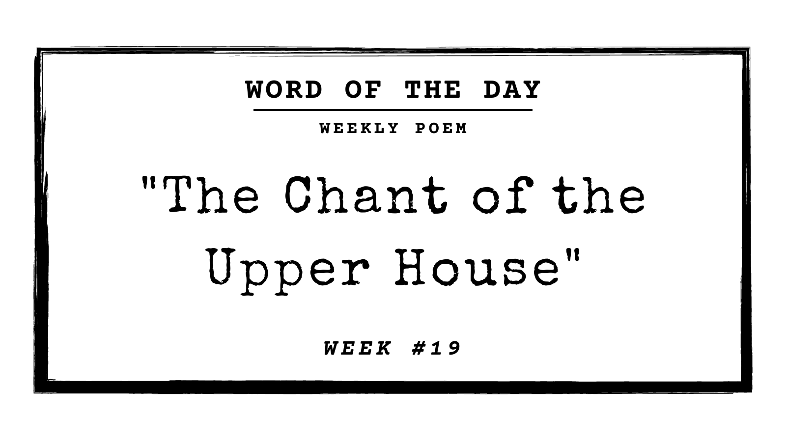 The Chant of the Upper House Intente's Pupil Knowledge Hub